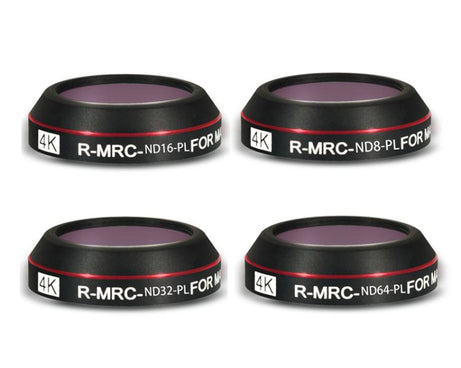 JSR RD Series Lens Filter Set For SJCAM SJC300 / 400 / 400 Pro, 3 in 1 CPL ND8/16PL, 3 in 1 CPL ND16PL NIGHT, 4 in 1 UV CPL ND8/16PL, 4 in 1 ND8/16/32/64PL, 5 in 1 Mixed Filter, 6 in 1 UV CPL NDPL, 6 in 1 Mixed Filter