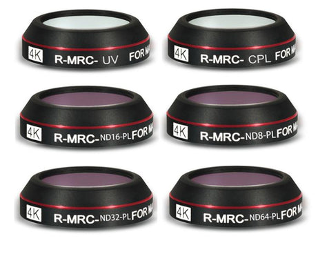 JSR RD Series Lens Filter Set For SJCAM SJC300 / 400 / 400 Pro, 3 in 1 CPL ND8/16PL, 3 in 1 CPL ND16PL NIGHT, 4 in 1 UV CPL ND8/16PL, 4 in 1 ND8/16/32/64PL, 5 in 1 Mixed Filter, 6 in 1 UV CPL NDPL, 6 in 1 Mixed Filter