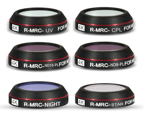 JSR RD Series Lens Filter Set For SJCAM SJC300 / 400 / 400 Pro, 3 in 1 CPL ND8/16PL, 3 in 1 CPL ND16PL NIGHT, 4 in 1 UV CPL ND8/16PL, 4 in 1 ND8/16/32/64PL, 5 in 1 Mixed Filter, 6 in 1 UV CPL NDPL, 6 in 1 Mixed Filter