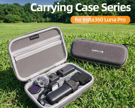 For Insta360 Luna Pro Sunnylife Mini Carrying Handbag Protective Organizer, Standard Bundle Case, Creator Bundle Case
