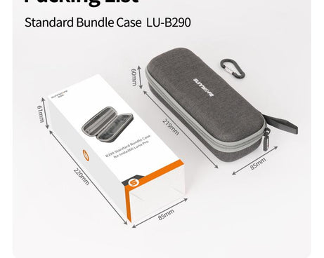 For Insta360 Luna Pro Sunnylife Mini Carrying Handbag Protective Organizer, Standard Bundle Case, Creator Bundle Case