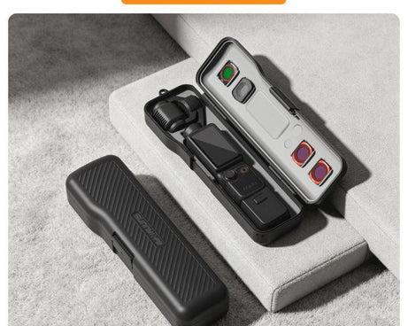 Sunnylife Shock-proof Storage Box Protective Cover with Filter Box, For DJI Osmo Pocket 4 / 3