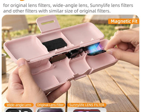 Sunnylife Gimbal Camera Protector Shock-proof Protective Cover Storage Box with Strap, For Insta360 Luna Ultra