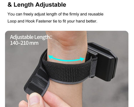 Sunnylife Touchscreen Remote Wristband Quick-Release Wrist Strap Adjustable Expansion Band, For Insta360 Luna Ultra / Pro