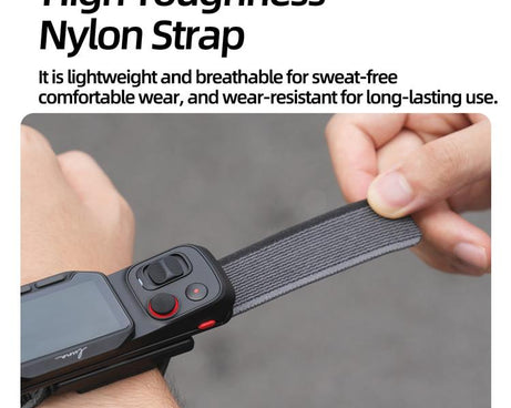 Sunnylife Touchscreen Remote Wristband Quick-Release Wrist Strap Adjustable Expansion Band, For Insta360 Luna Ultra / Pro