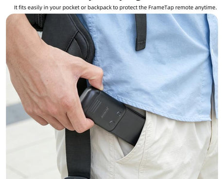 Sunnylife FrameTap Remote Sliding Remote Protector Screen Protective Cover, For DJI Osmo Pocket 4P