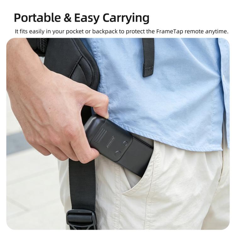 Sunnylife FrameTap Remote Sliding Remote Protector Screen Protective Cover, For DJI Osmo Pocket 4P