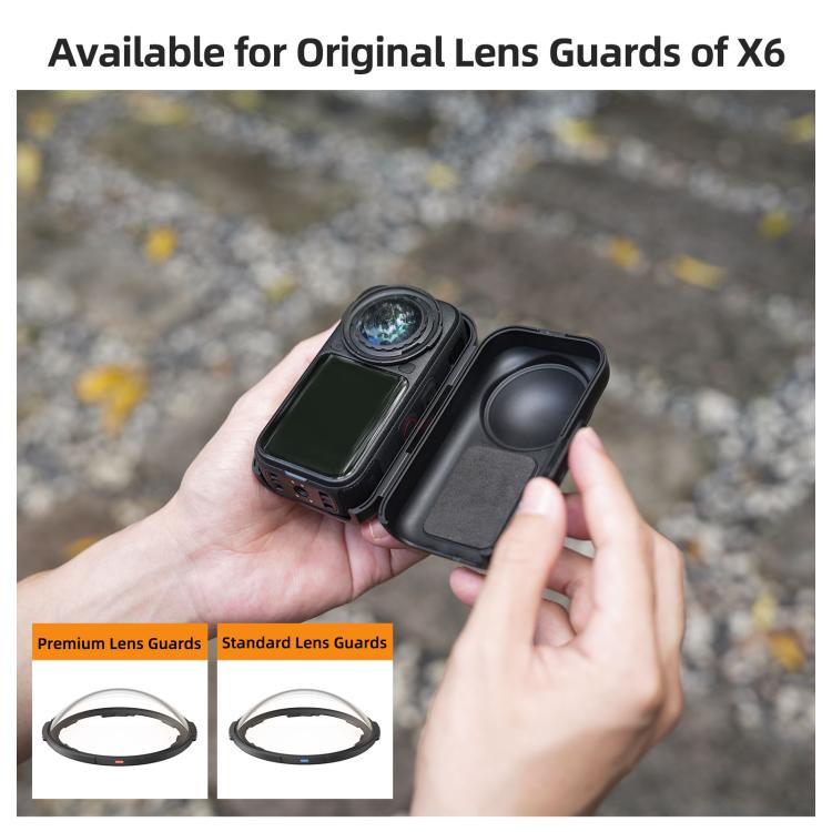Sunnylife Integrated Lens Screen Protective Cover with Lanyard, For Insta360 X6