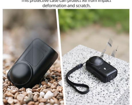 Sunnylife Integrated Lens Screen Protective Cover with Lanyard, For Insta360 X6