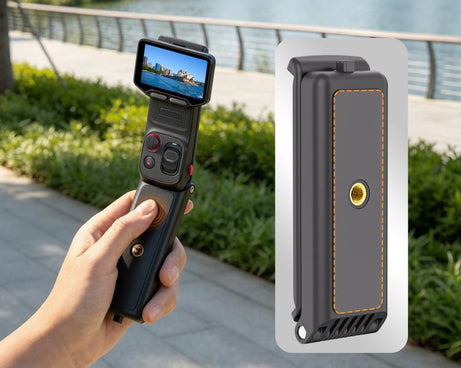 Sunnylife Handheld Touchscreen Remote Mount Quick-Release Bracket, For Insta360 Luna Ultra / Pro