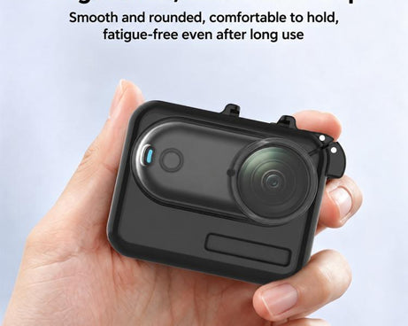 PC Camera Charging Box Cover with TPU Lens Cap, For Insta360 GO 3 / 3S