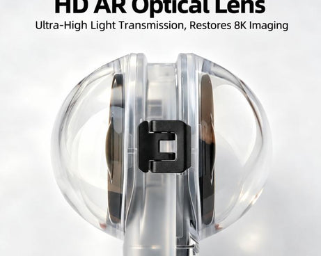 Invisible Dive Housing 60m Waterproof Case with Dedicated Lens & 2-Prong Base, For Insta360 X6 2-Prong Base