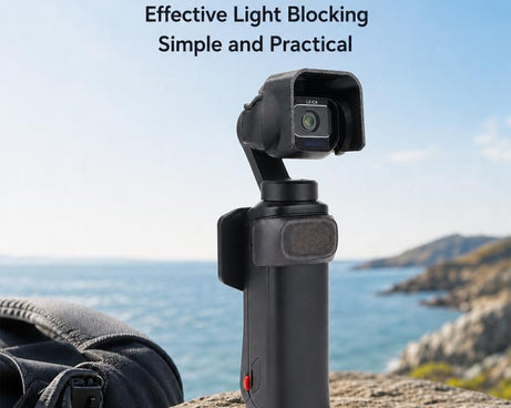 Camera Lens Hood Anti-Glare Sunshade, Lightweight Version, For Insta360 Luna Pro