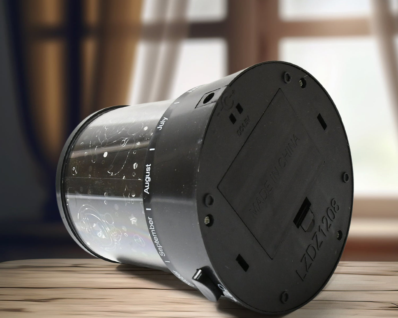 LED Projector Night Light Amazing Lamp, 3 Battery operated lamps, Rotation With the music Function, Master for Kids Bedroom Home Decoration Night Romantic Gift (Battery Not Included / 1 pc)