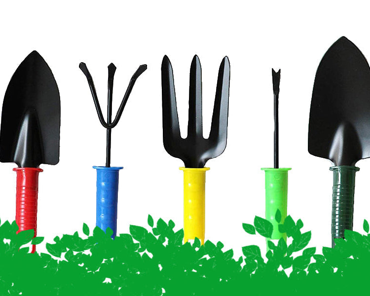 Complete gardening hand tools set