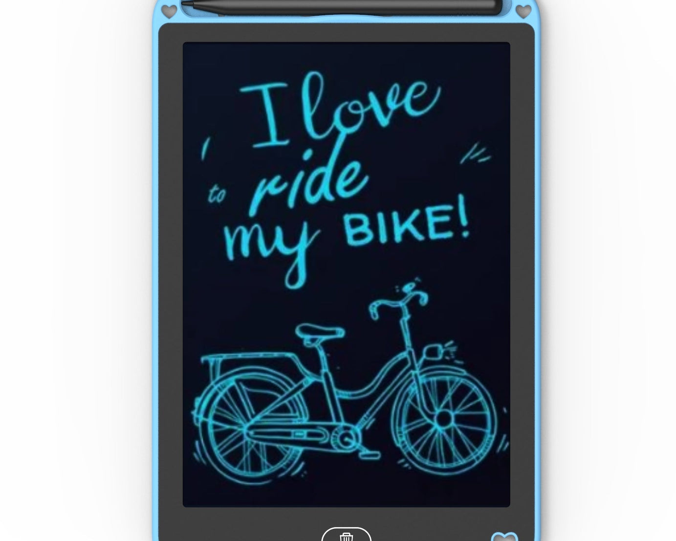 Portable LCD Writing Board Slate Drawing Record Notes Digital Notepad with Pen Handwriting Pad Paperless Graphic Tablet for Kids 12 inch