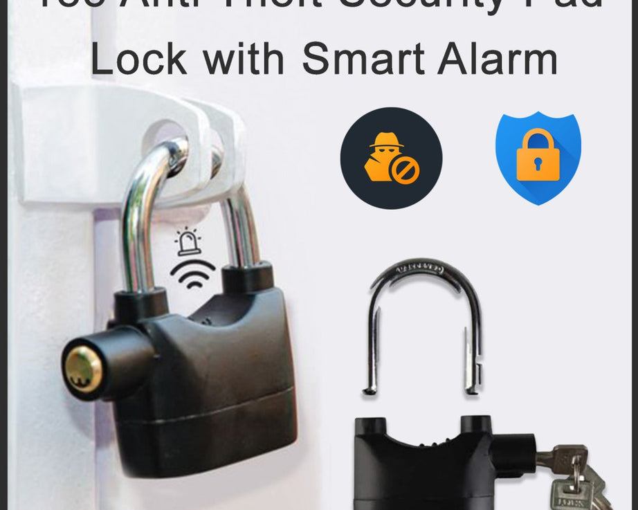 Anti Theft Security Pad Lock with Smart Alarm