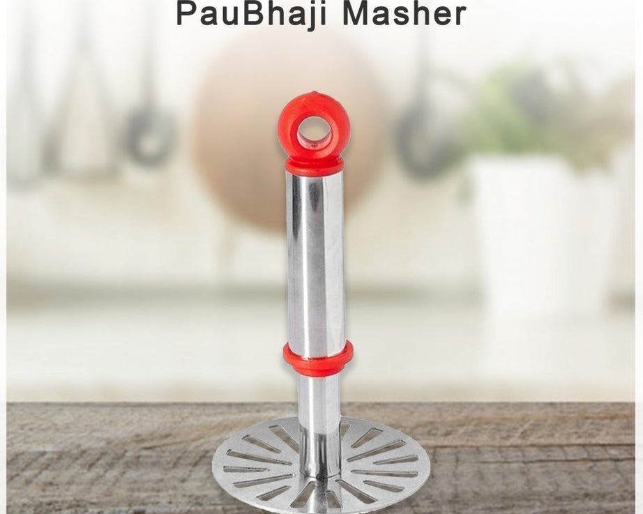 Stainless steel masher for potatoes