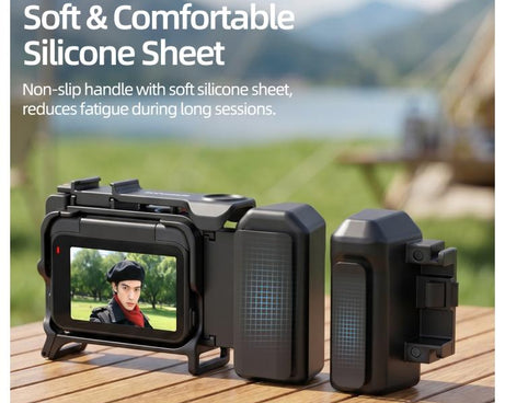 Sunnylife 2-in-1 Detachable Protective Frame & Street Photography Handle for Insta360 Ace Pro 2 / 1