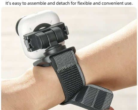 For Insta360 GO Ultra Sunnylife Magnetic Quick-Release Wrist Strap Adjustable Wristband Expansion Band Bicycle Strap Cat Collar, For Insta360 GO Ultra