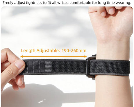 For Insta360 GO Ultra Sunnylife Magnetic Quick-Release Wrist Strap Adjustable Wristband Expansion Band Bicycle Strap Cat Collar, For Insta360 GO Ultra