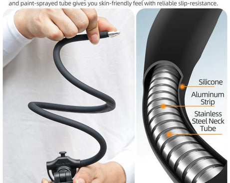 Sunnylife Magnetic POV Neck Mount Hand Free Video Vlog Neck Adjustable Selfie Holder with Body Strap For Insta360 GO Ultra, For Insta360 GO Ultra
