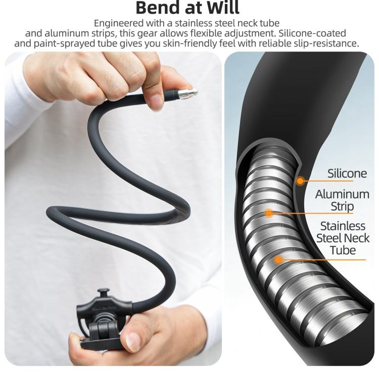 Sunnylife Magnetic POV Neck Mount Hand Free Video Vlog Neck Adjustable Selfie Holder with Body Strap For Insta360 GO Ultra, For Insta360 GO Ultra