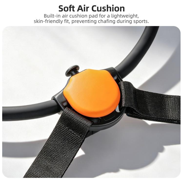 Sunnylife Magnetic POV Neck Mount Hand Free Video Vlog Neck Adjustable Selfie Holder with Body Strap For Insta360 GO Ultra, For Insta360 GO Ultra