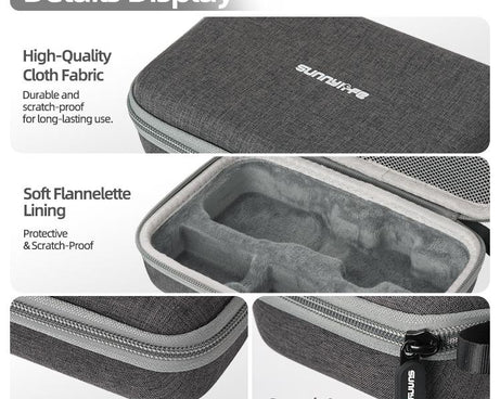 For Insta360 Luna Ultra Sunnylife Mini Carrying Case Handbag Creator Combo Bag, LU-B262