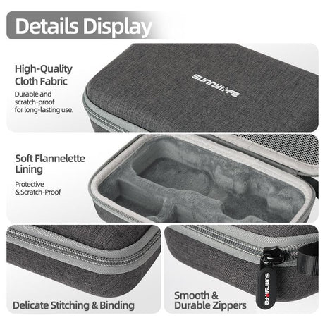 For Insta360 Luna Ultra Sunnylife Mini Carrying Case Handbag Creator Combo Bag, LU-B262