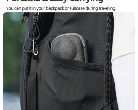 For Insta360 X6 Sunnylife Portable Carrying Case Mini Body Protective Bag, Mini Body Bag