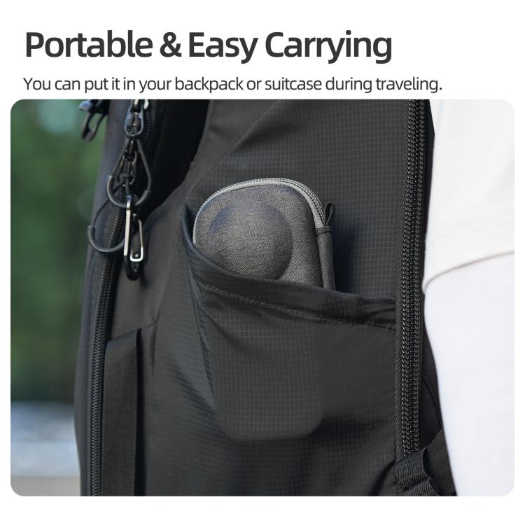 For Insta360 X6 Sunnylife Portable Carrying Case Mini Body Protective Bag, Mini Body Bag