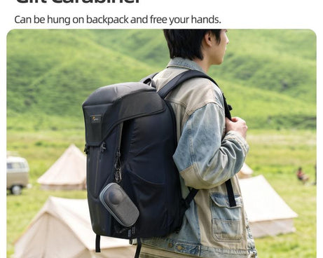 For Insta360 X6 Sunnylife Portable Carrying Protective Bag Essentials Bundle Case, Essentials Bundle Bag