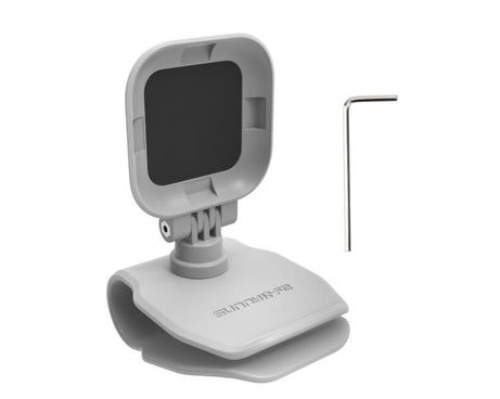 For Insta360 GO Ultra Sunnylife Magnetic Car Sun Visor Mount Action Camera Holder 360 Rotating 180 Tilt Sun Visor Holder