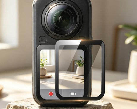 For Insta360 X6 AR Anti-reflective HD Screen Tempered Glass Film