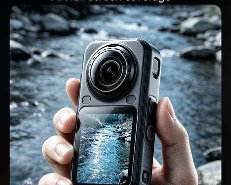 For Insta360 X6 AR Anti-reflective HD Screen Tempered Glass Film