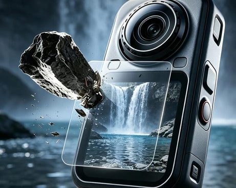 For Insta360 X6 AR Anti-reflective HD Screen Tempered Glass Film