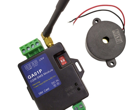 GA01P Mini Smart Power-off 2G GSM SMS Phone Alarm Module, GA01P