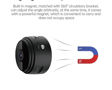 A9 720P Wifi Wireless Network Camera Wide-angle Recorder, A9 720P (Black), A9 720P (White)