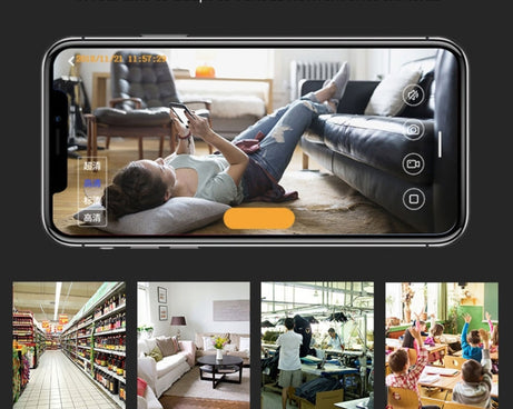 A9 720P Wifi Wireless Network Camera Wide-angle Recorder, A9 720P (Black), A9 720P (White)