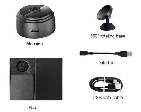 A9 720P Wifi Wireless Network Camera Wide-angle Recorder, A9 720P (Black), A9 720P (White)