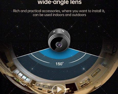 A9 720P Wifi Wireless Network Camera Wide-angle Recorder, A9 720P (Black), A9 720P (White)