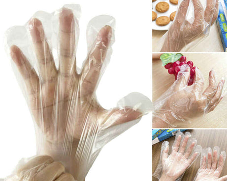 Gloves pack with label