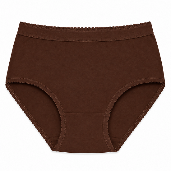 Women’s Outer Elastic Cotton Panties Pack of 6 | 100% Combed Cotton Full Coverage Briefs for Women | Soft Breathable Ladies Underwear | Stretchable OE Waistband | Plain Daily Wear Panties