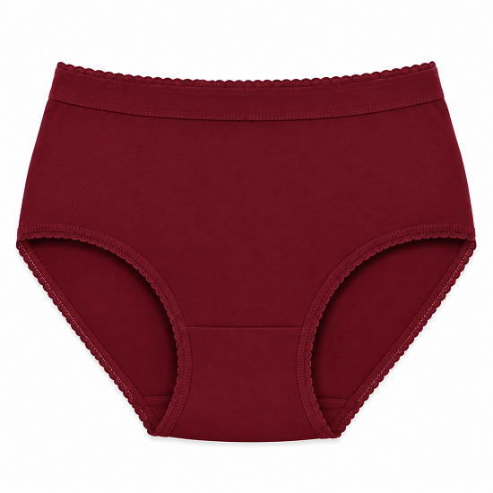 Women’s Outer Elastic Cotton Panties Pack of 6 | 100% Combed Cotton Full Coverage Briefs for Women | Soft Breathable Ladies Underwear | Stretchable OE Waistband | Plain Daily Wear Panties
