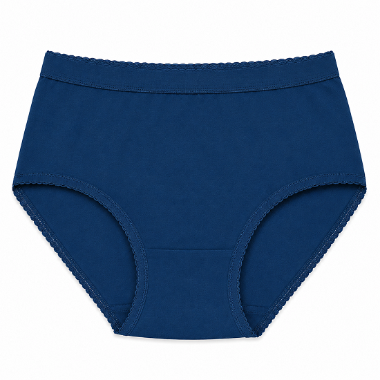 Women’s Outer Elastic Cotton Panties Pack of 6 | 100% Combed Cotton Full Coverage Briefs for Women | Soft Breathable Ladies Underwear | Stretchable OE Waistband | Plain Daily Wear Panties