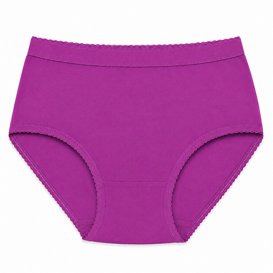 Women’s Outer Elastic Cotton Panties Pack of 6 | 100% Combed Cotton Full Coverage Briefs for Women | Soft Breathable Ladies Underwear | Stretchable OE Waistband | Plain Daily Wear Panties