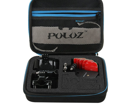 PULUZ Waterproof Carrying and Travel Case for for GoPro, Insta360, DJI and Other Action Cameras Accessories, Medium Size: 23cm x 17cm x 7cm, US Stock Black, UK Stock Black, For GoPro, Size: 23cm x 17cm x 7cm