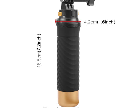 PULUZ Magnetic Quick Release Floating Handle Hand Grip