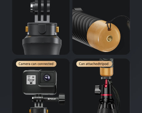 PULUZ Magnetic Quick Release Floating Handle Hand Grip